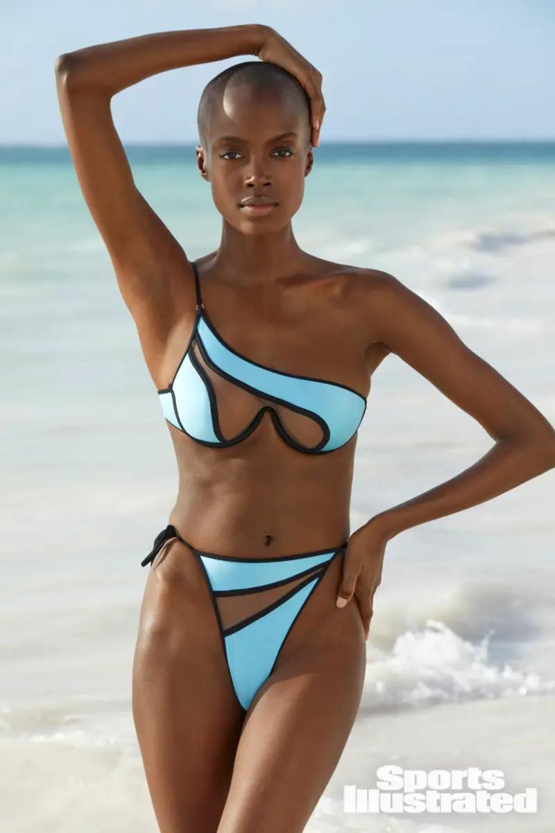 Madisin Rian was photographed by James Macari in the Dominican Republic. Swimsuit by GOD SAVE QUEENS.